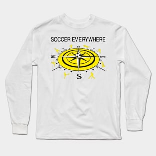 Soccer Everywere Long Sleeve T-Shirt